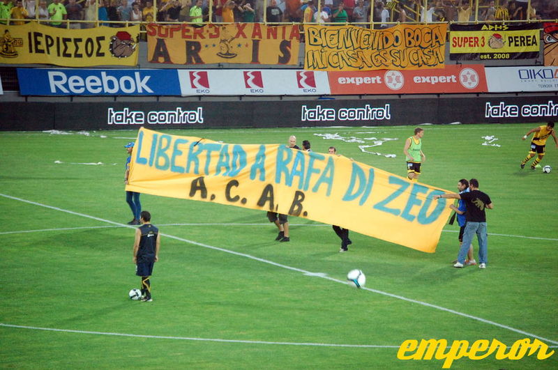 09-10 ARIS-BOCA JUNIORS FILIKO 30