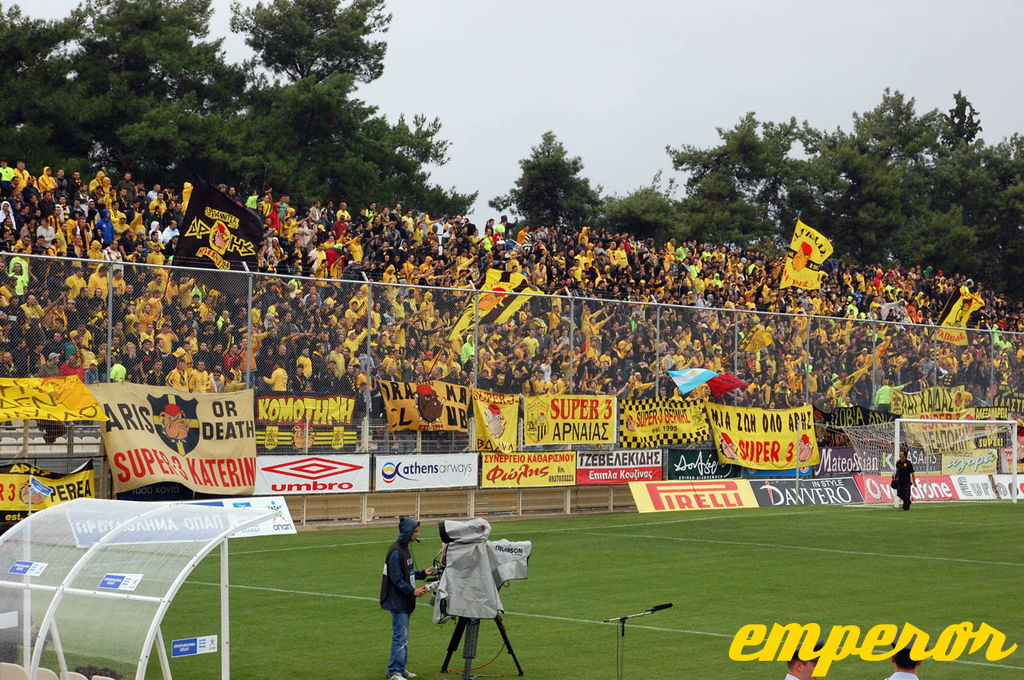 Panthrakikos-ARIS 03102009  1-1  01