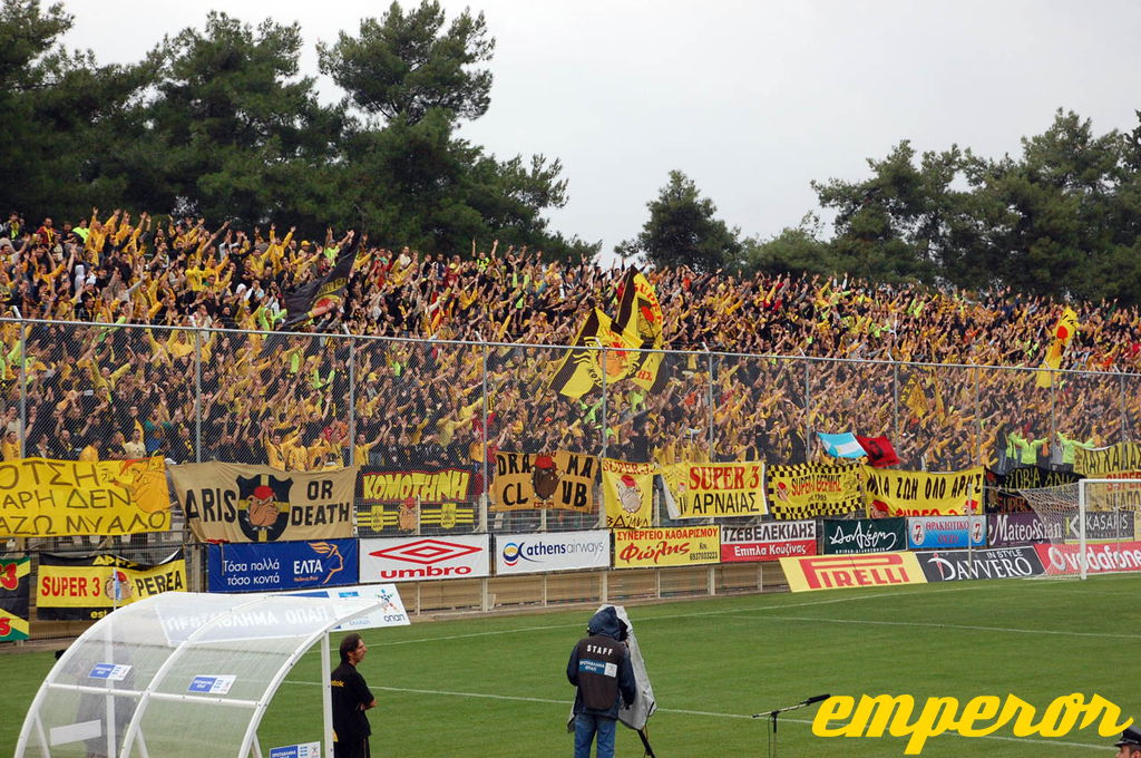 Panthrakikos-ARIS 03102009  1-1  08