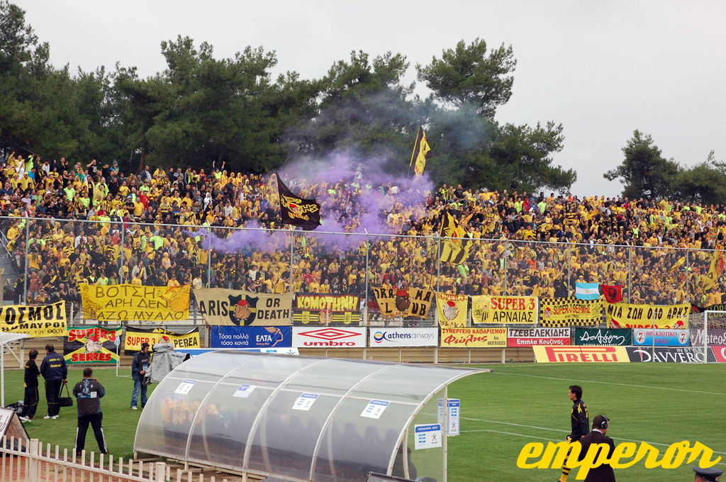 Panthrakikos-ARIS 03102009  1-1  09