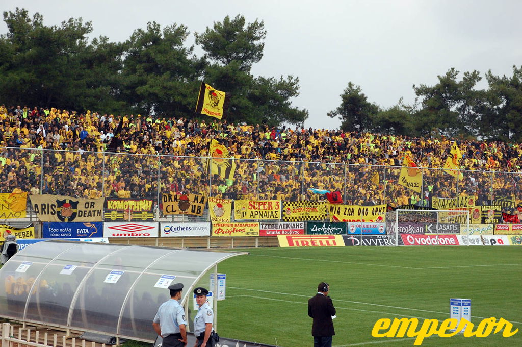 Panthrakikos-ARIS 03102009  1-1  10